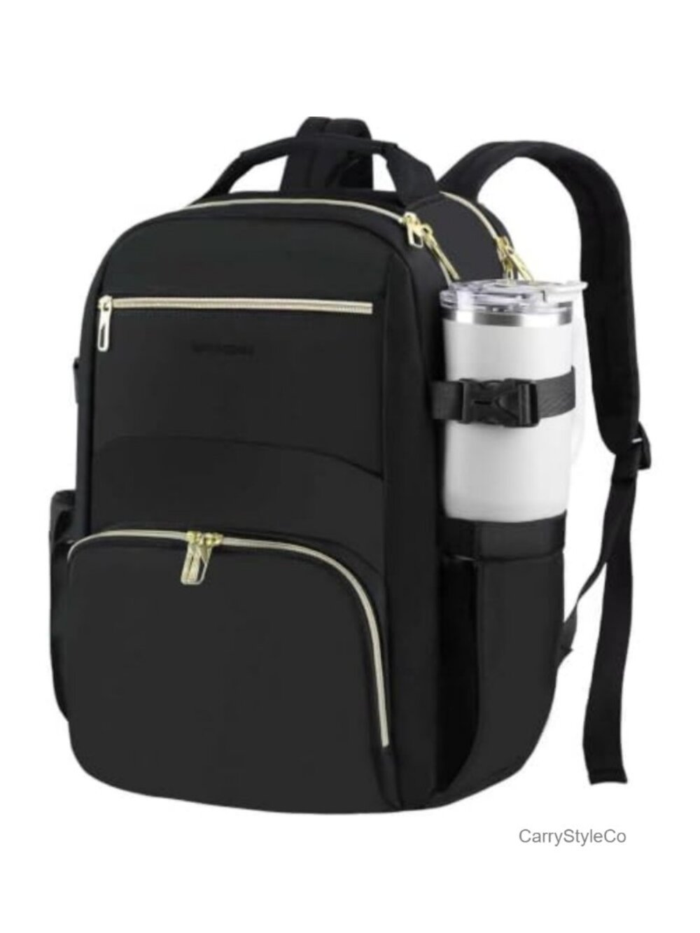 15.6 Inch Laptop Backpack Waterproof Nylon Travel Work Bag